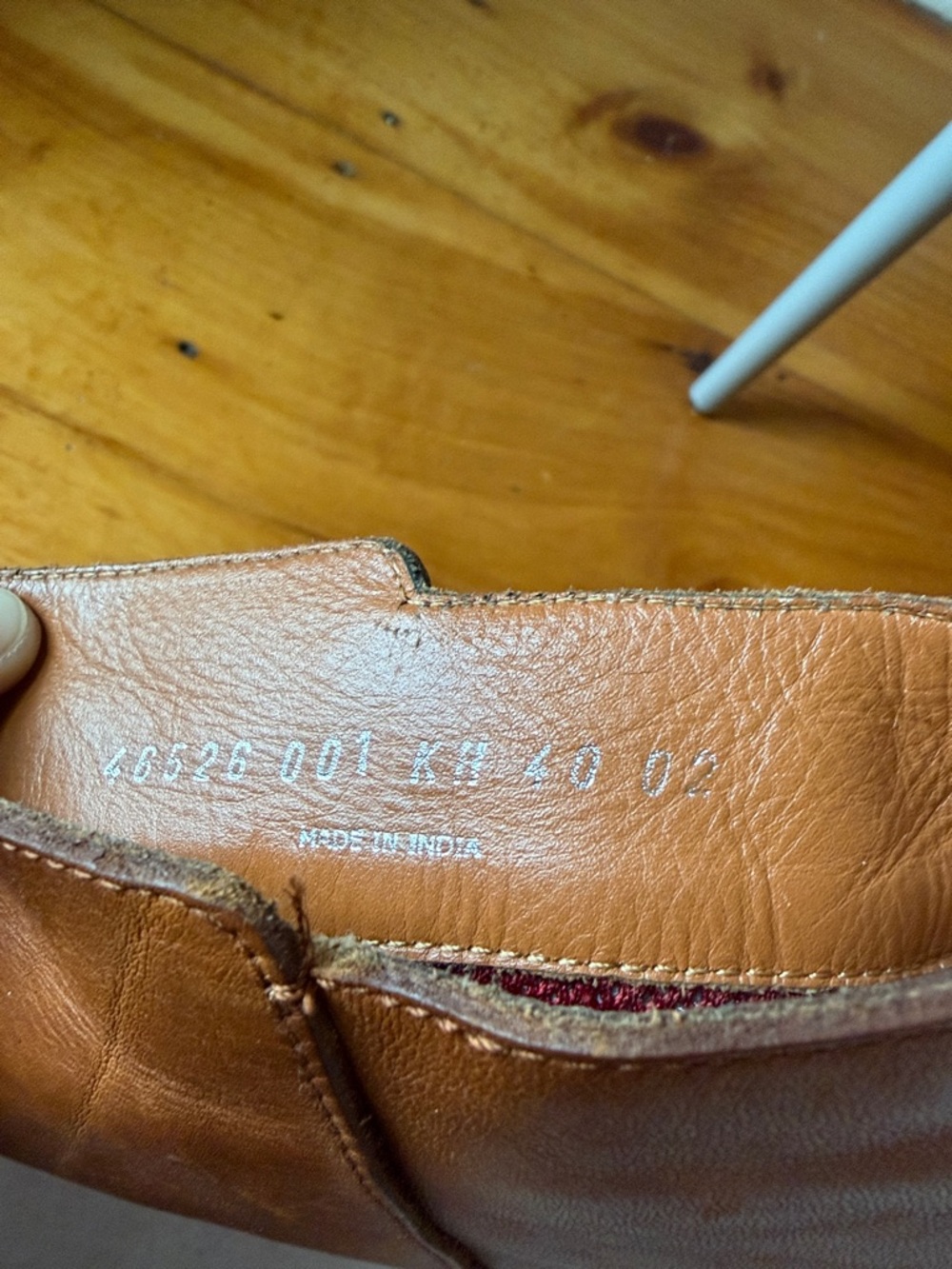 CAMPER leather boots with wood heels - Picture 4 of 5